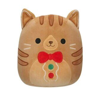 Squishmallows Original 12-Inch Jones The Gingerbread Cat - Official Jazwares